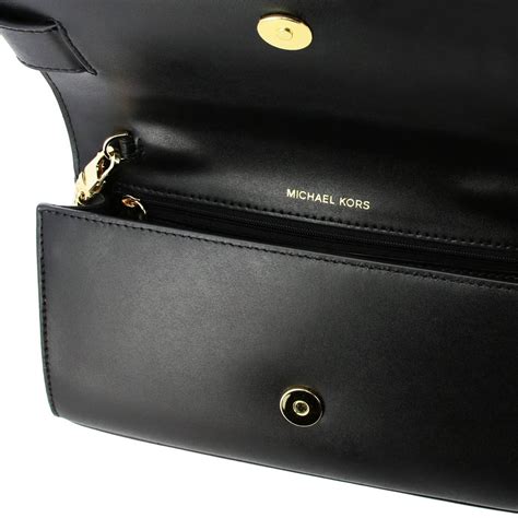 michael kors cluch|michael kors women's black clutch.